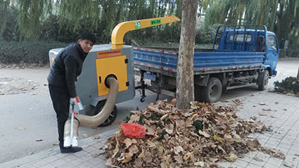牽引式樹葉收集器BY-T3創新設備