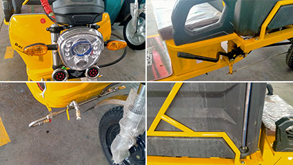 經濟型高壓清洗車BY-C5車輛配置