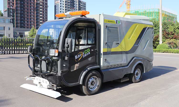 純電動深度清潔車BY-C30的優勢