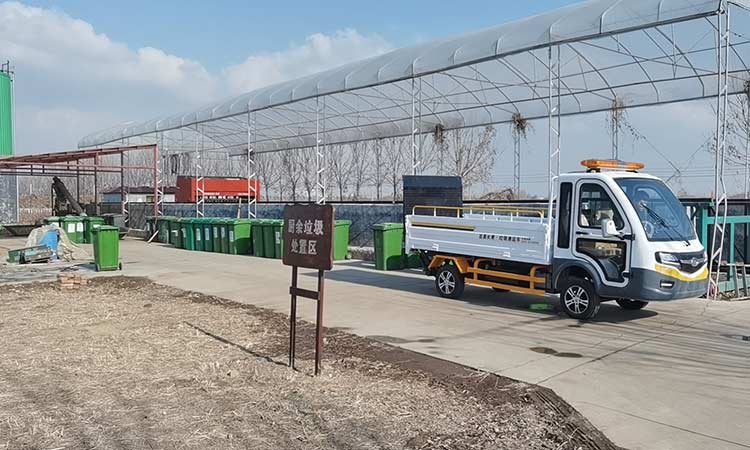 電動垃圾清運平板車