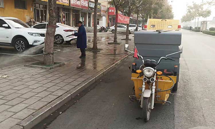 小型電動(dòng)高壓清洗車(chē)