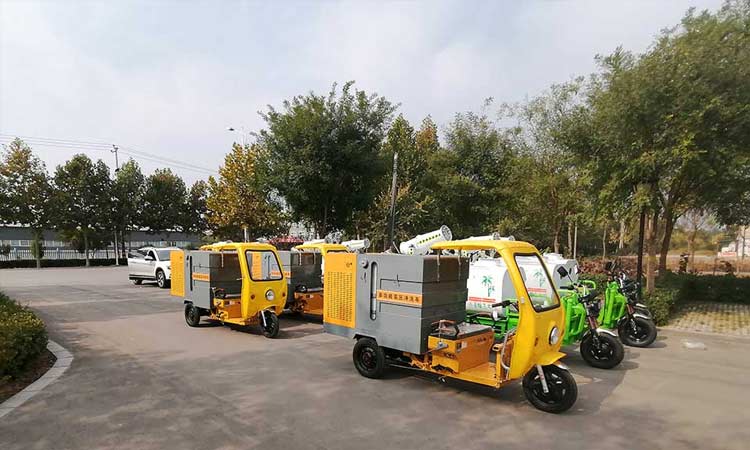 多功能三輪高壓清洗車深受南方很多環衛公司的青睞