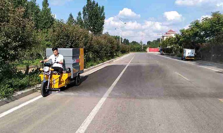 小區物業三輪電動高壓清洗車大概多少錢一臺