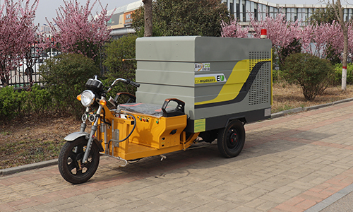 三輪高壓清洗車環衛好幫手道路清潔真輕松