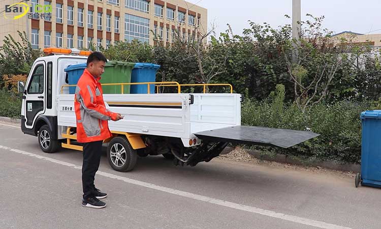 小區垃圾桶運輸車