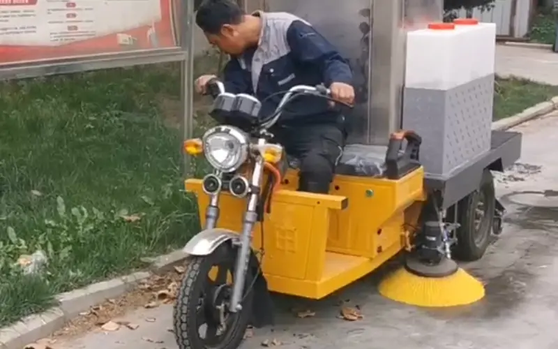 三輪樹(shù)葉收集車BY-T6