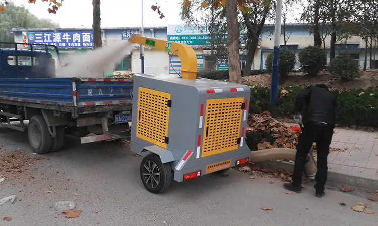 吸樹葉機器