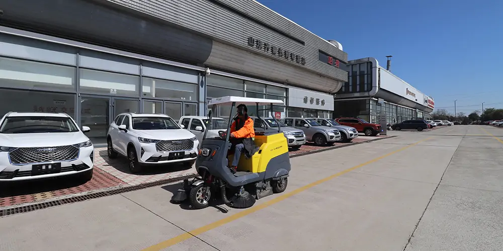 清掃車_電動掃地車_廠區掃地車_園區掃路車_景區清掃車