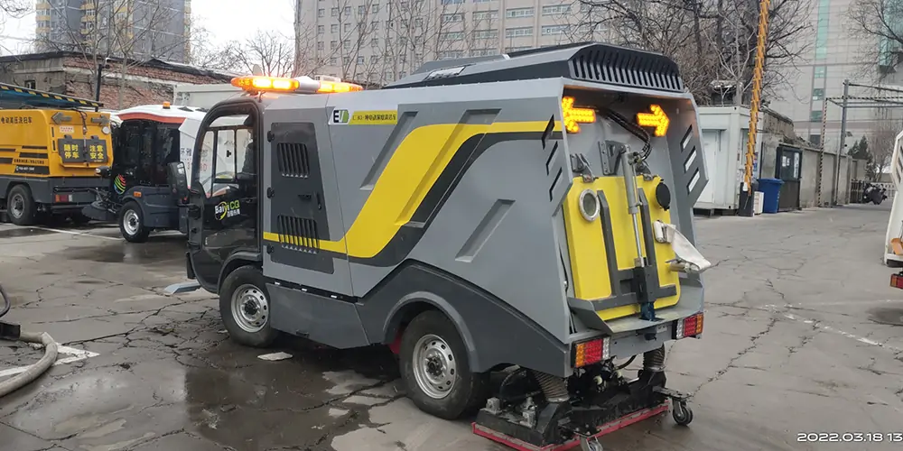 道路污染清除車_道路深度清潔車_純電動(dòng)深度清潔車_深度清潔車