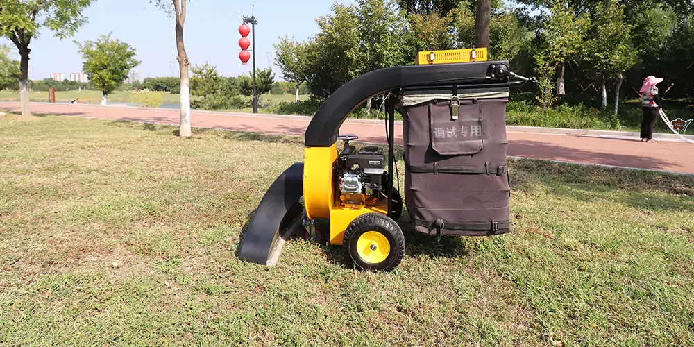 吸葉機_手推式樹葉收集器_落葉收集設備_樹葉收集車
