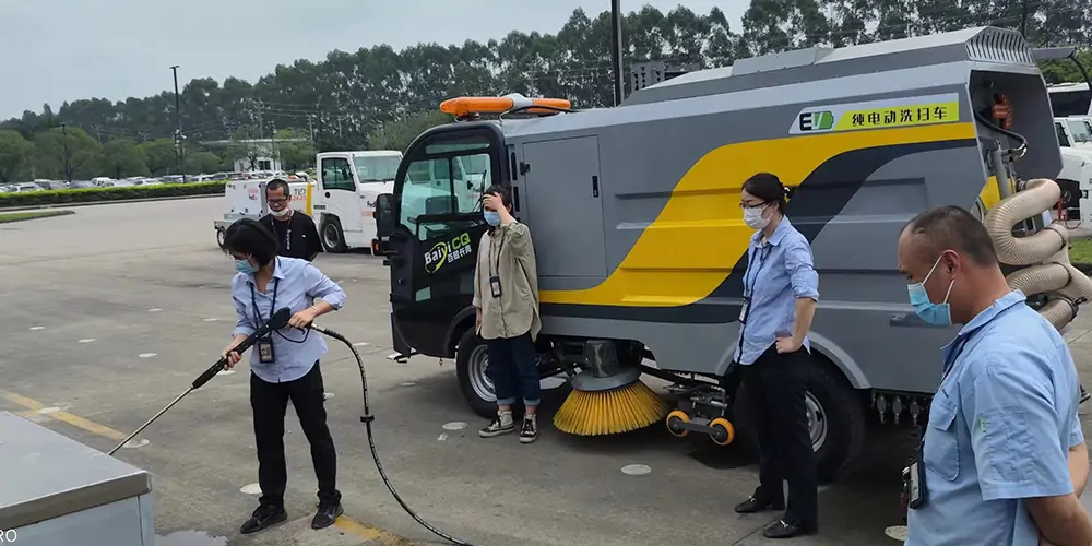 電動洗掃車 純電動洗掃車 小型電動洗掃車 電動小型洗掃車 小型電動環衛洗掃車