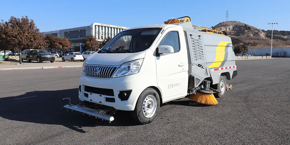 電動洗掃一體車 電動高壓洗掃車 電動洗路車電動掃路車 純電動環衛洗掃車
