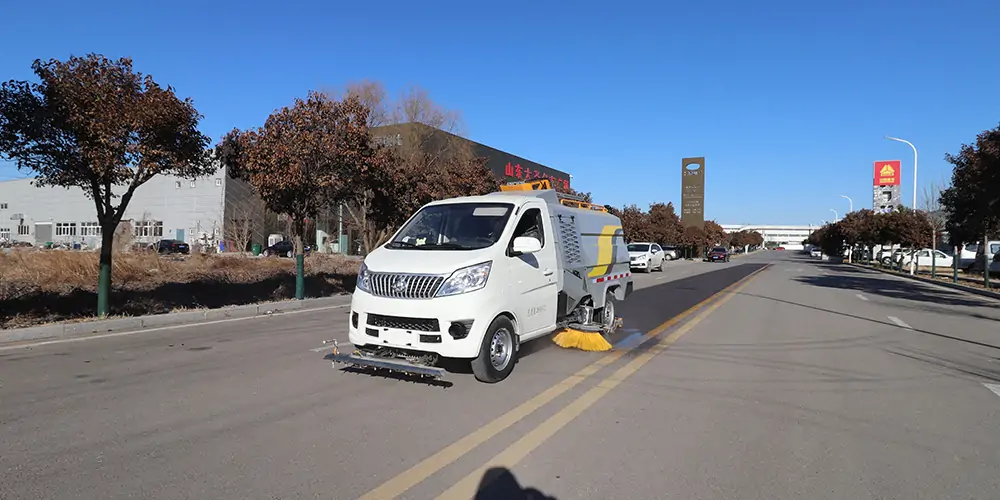 電動洗掃一體車 電動高壓洗掃車 電動洗路車電動掃路車 純電動環衛洗掃車