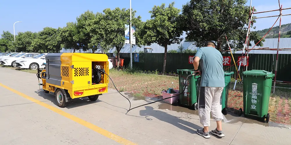 環衛多功能高壓沖洗車 環衛專用高壓沖洗車 市政高壓沖洗車 電動四輪高壓沖洗車 高壓沖洗車清洗車