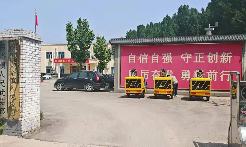 三輪經濟型高壓清洗車發貨，助力城市環衛建設！