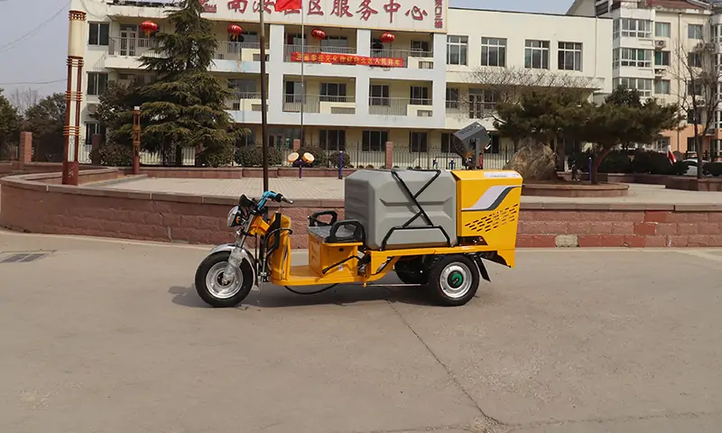 環保新力量——三輪多功能高壓清洗車