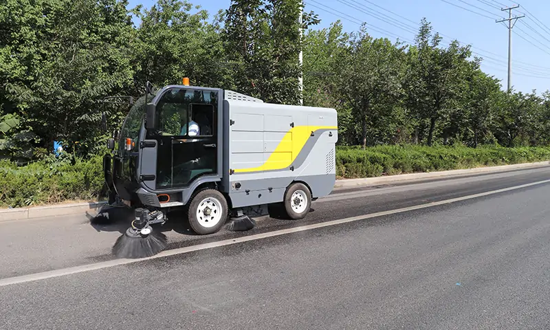 純電動小型清掃車：高效環保的城市清潔解決方案