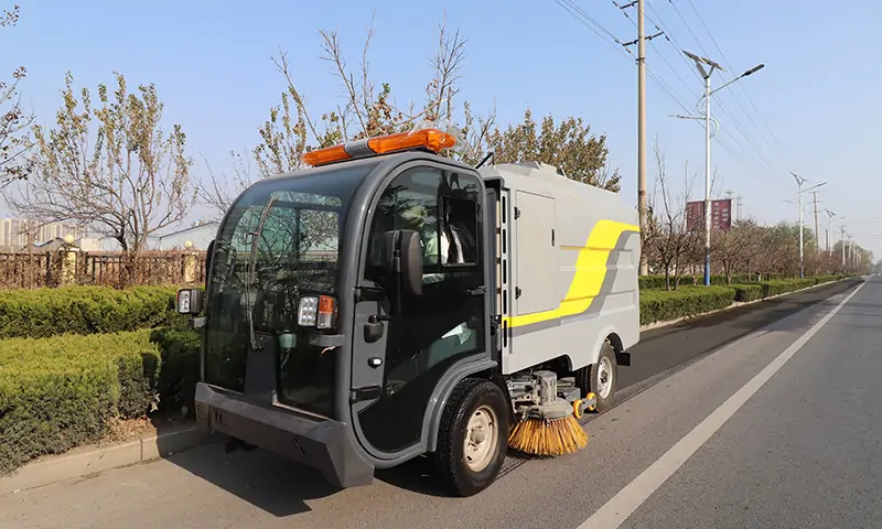 純電動清掃車：助力城市環境衛生建設
