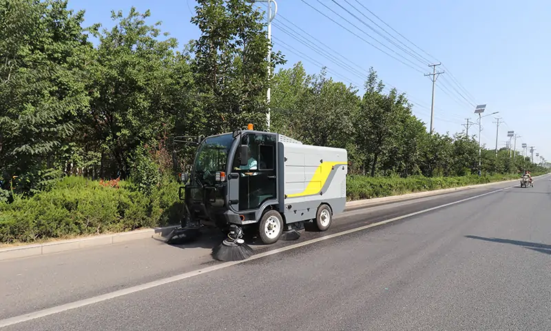 純電動掃地車：高效環保，助力清潔新升級