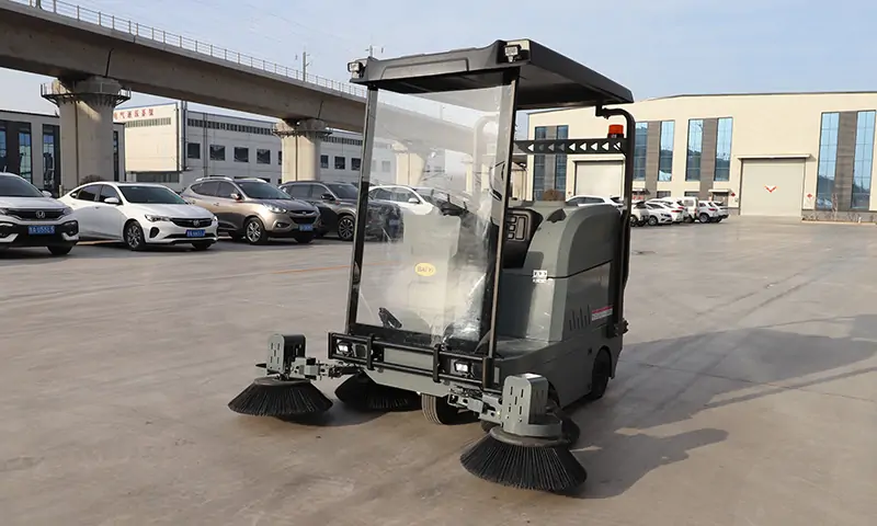 純電動清掃車助力城市環境衛生建設