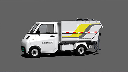 新能源自裝卸式垃圾車BY-LH2000操作環境