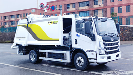 新能源壓縮式垃圾車BY-YS12000車輛底盤